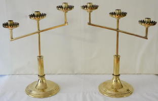 Three Branch Benediction Candelabra